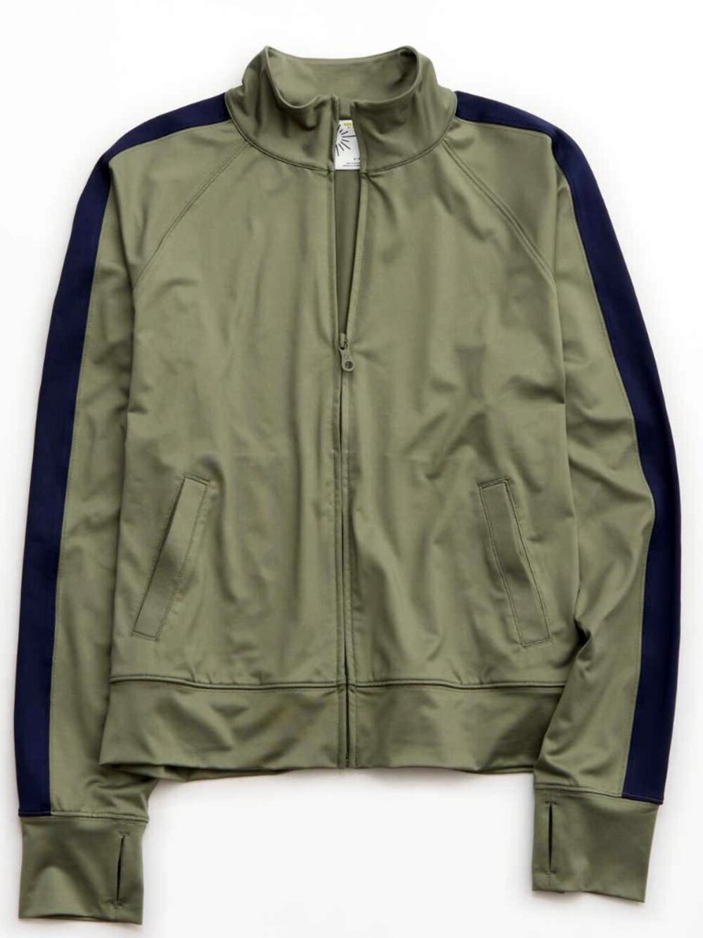 OFFLINE By Aerie Fastrack Jacket in Olive Fun, size S, NWT!